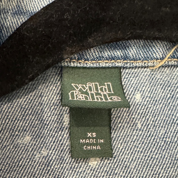 Wild Fable Blue Denim Vest - Picture 2 of 7